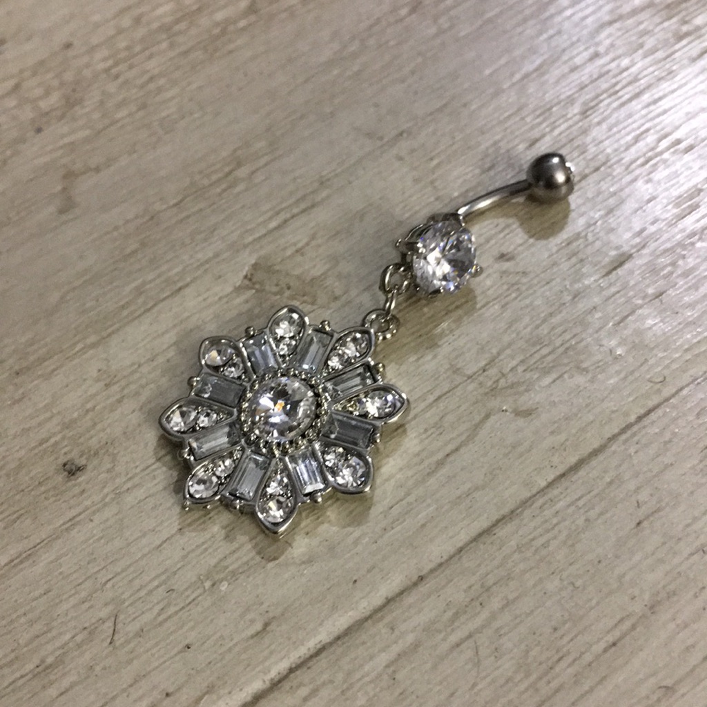 Blingy Dangle Belly Ring